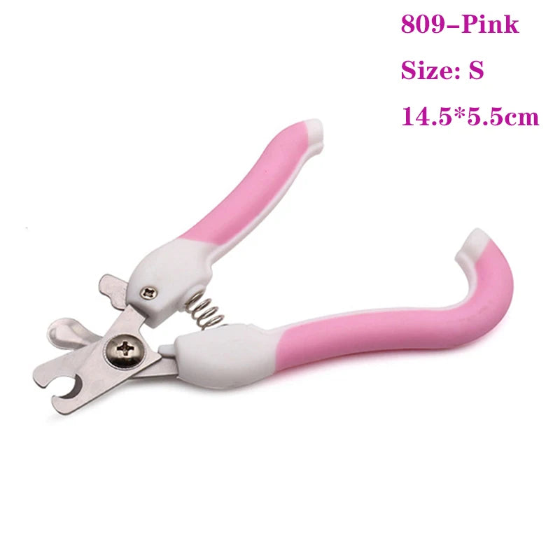 Dog Nail Clipper Scissors Kitten Nail Toe Claw Clippers Trimmer Labor-Saving Grooming Tools for Animals General Pet Supplies