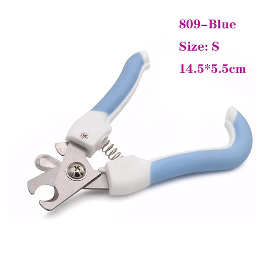 Dog Nail Clipper Scissors Kitten Nail Toe Claw Clippers Trimmer Labor-Saving Grooming Tools for Animals General Pet Supplies